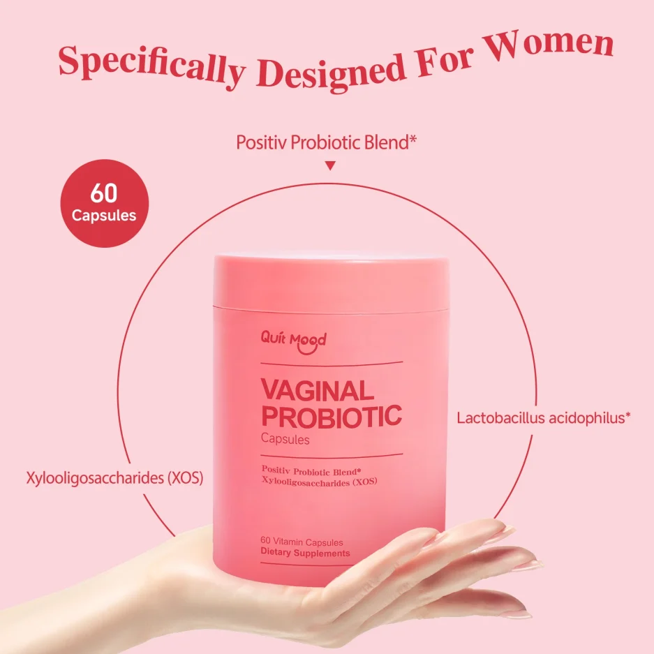 Quit mood Probiotics for Women PH Balance with Probiotics and Lactobacillus Probiotic Blend - Women's Health Supplement - Image 5