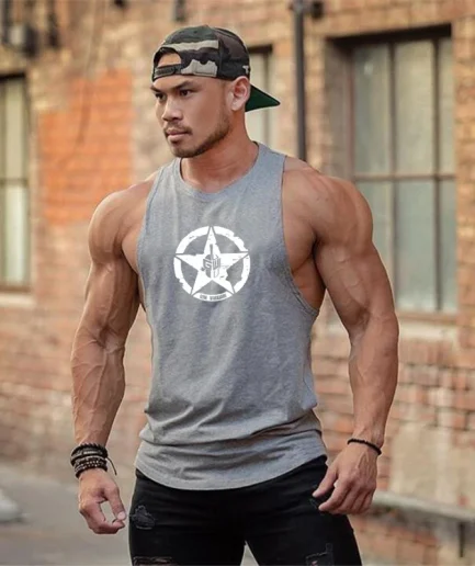 Gym Warriors Cotton Gym Tank Tops Men Sleeveless Tanktops For Boy Bodybuilding Clothing Undershirt Fitness Stringer workout Vest