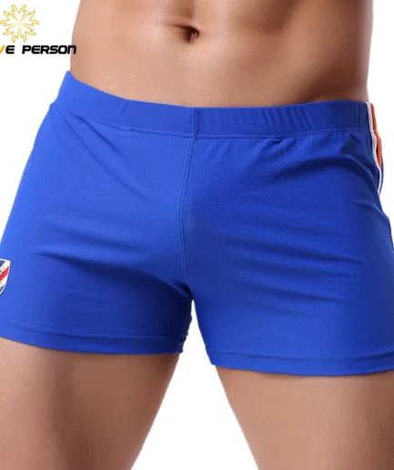 Brave Person Men's Sleep Bottoms Shorts Underwear Men Boxers Shorts Lounge Home Sleepwear Breathable Shorts Pajama