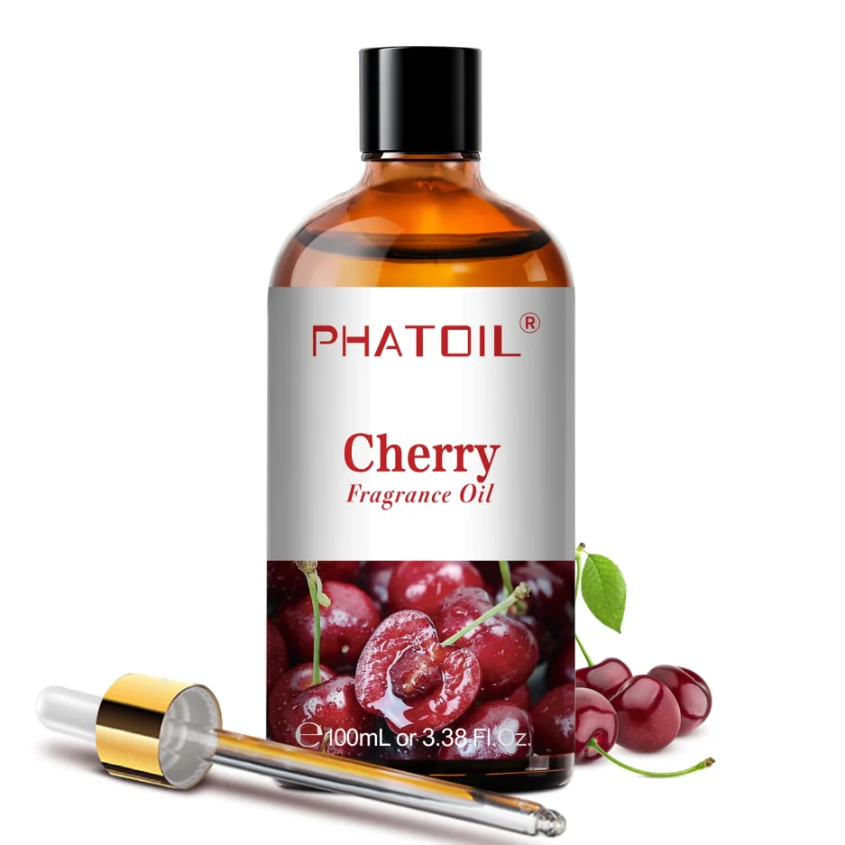 PHATOIL 100ml Aromatherapy Fragrance Oil Coconut & Vanilla Strawberry Cherry 2PCS/1PCS Aroma Oils For Diffuser Candle Making - Image 4