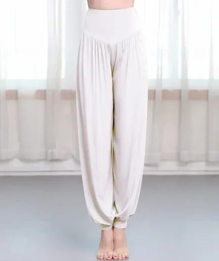 Modal Dance Dress Training Dress Blouse Bloomers Latin Dance Modern Dance Dress Wide Leg Dance Pants