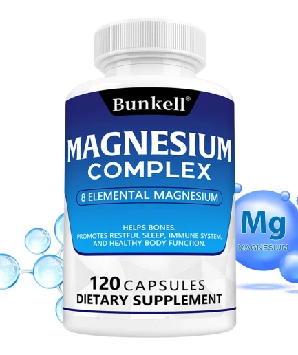 Magnesium Complex - Magnesium Glycinate, Magnesium Malate, Supports Muscle, Bone Health, Sleep Quality, Relieves Anxiety
