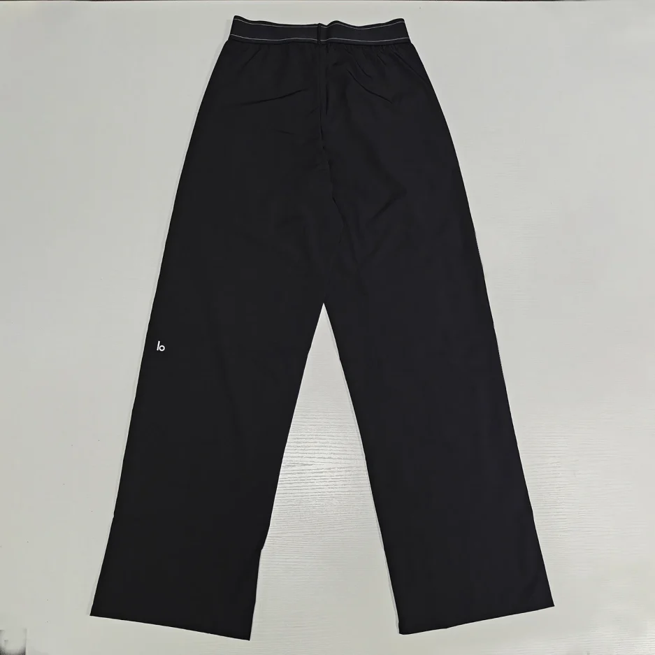 Women's Loose Suit Pants Casual Suit Pants Suit Up Trouser Sports High Waisted Straight Leg Wide Pants - Image 2