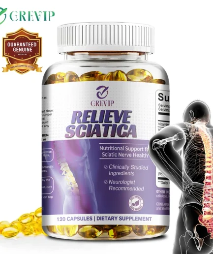 Sciatic Nerve Relief Capsules - Alpha Lipoic Acid Vitamin - Relieve Sciatica and Support Nervous System and Joint Health