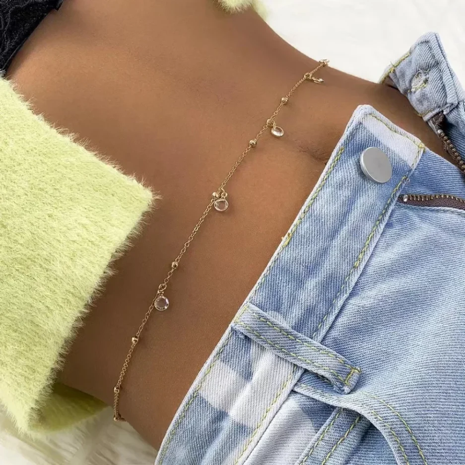 Sexy Belly Belt Waist Chain Women Summer Beach Bikinis Festival Accessories Body Jewelry Body Chain Fashion Jewelry Accessories - Image 3