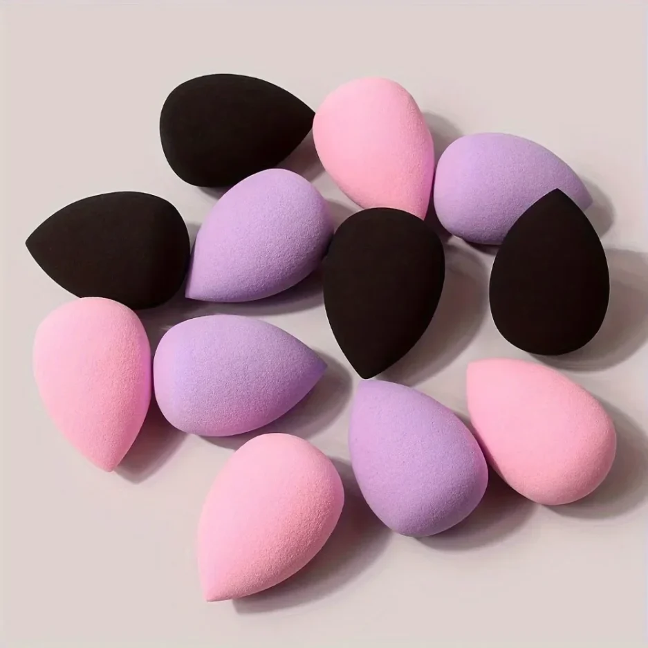 12Pcs Multicolor Makeup Sponge Blender Beauty Egg Cosmetic Puff Soft Foundation Sponges Powder Puffs Women Make Up Accessories - Image 4