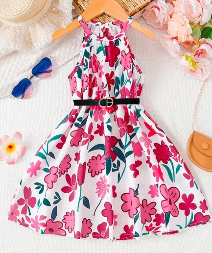 Spring/Summer Leisure Cute Girl's Dress