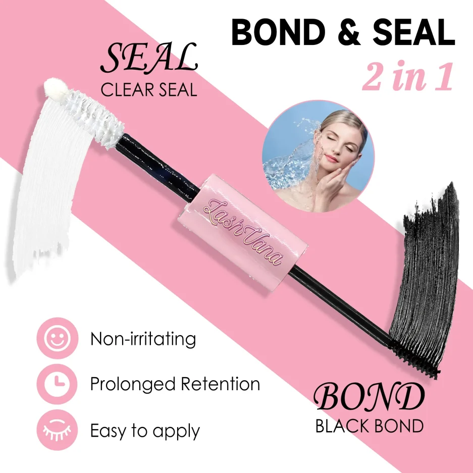 DIY Lashes Extension Kit Eyelashes 200 PCS Clusters Lash Bond and Seal Makeup Tools for Gluing Lashes Gluing Glue Accessories - Image 4