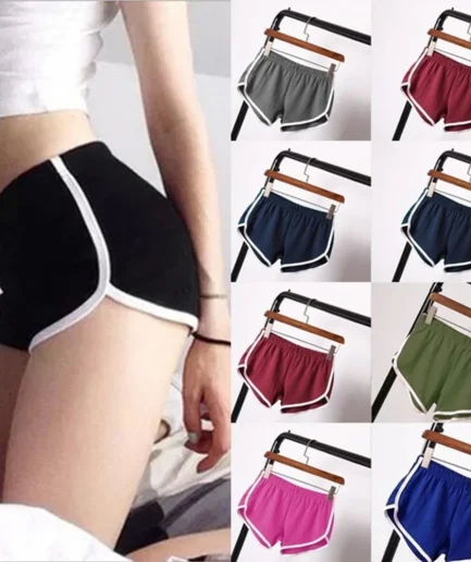 Sports Shorts Women Casual Fitness Shorts Cycling Running Wearing Causal Thin Anti-Walking Gym Yoga Hot Pants Bottoms Mujer