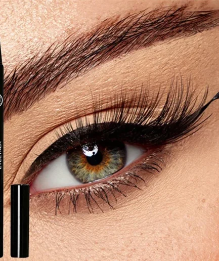 Liquid Eyeliner Pen Long-lasting Fast-drying Waterproof Non-fading Stain-free Black Eyeliner Eye Cosmetics for Women