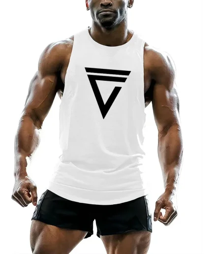 Summer basketball wear sleeveless vest Men's sports undershirt Sleeveless vest men's outdoor 2d printed adult tops Quick dry