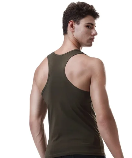 Men's vest cotton breathable slim-fit Youth sports Foundation Hurdle I loose summer trend halter undershirt