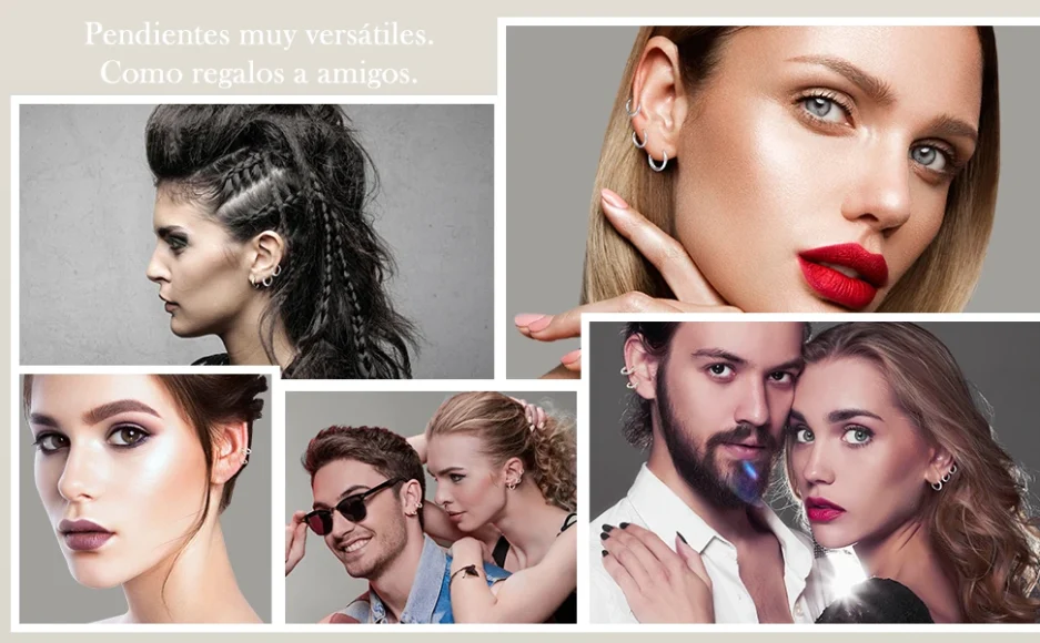 2022 New Simple Stainless Steel Small Hoop Earrings for Women Men Cartilage Ear Piercing Jewelry Pendientes Hombre Mujer - Image 6