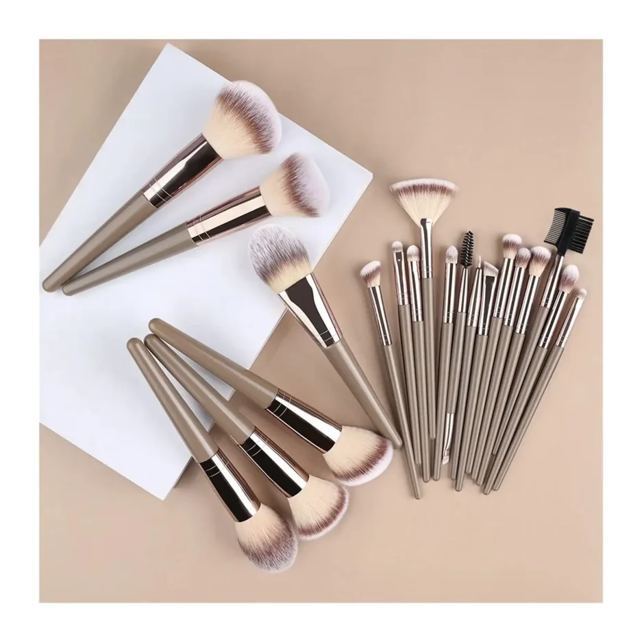 3-20Pcs Makeup Brushes Set Foundation Eyeshadow Blush Highlighter Soft Fluffy Concealer Kabuki Blending Brush Female Beauty Tool - Image 5