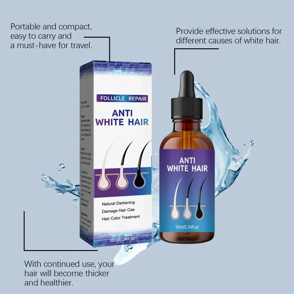 Grey Coverage Bar Shampoo Repair Gray Natural Anti-Grey Hair Essence Serum Smoothing Nourishing Dandruff Natural Darkening Soap - Image 6