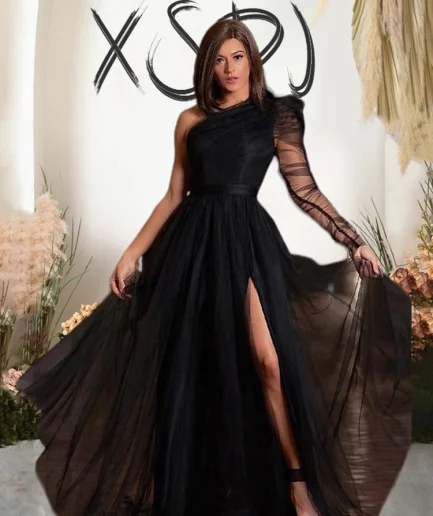 Formal Occasion Dresses Summer Chic and Elegant Wedding Dress Party One Shoulder Evening Dress Plus Size Wholesale Dropshipping